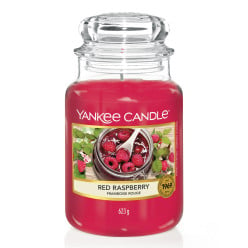 Grande Bougie Framboise rouge - Yankee Candle | LA BOUTIQUE DE CHRISTELLE